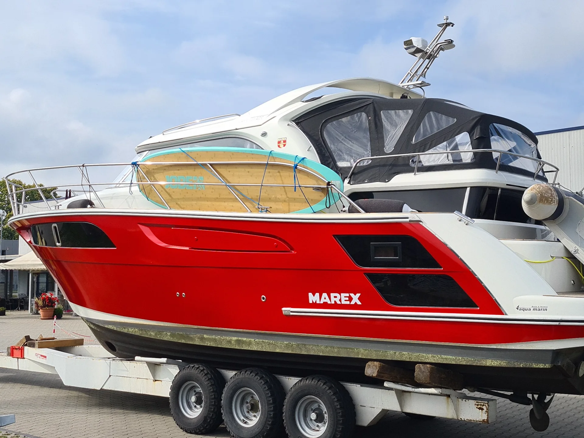 Marex – side view – Yacht-Folie project gallery