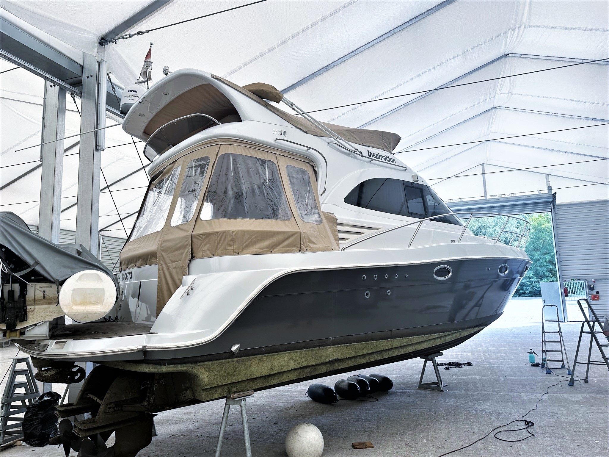 Yacht wrapping Project 10